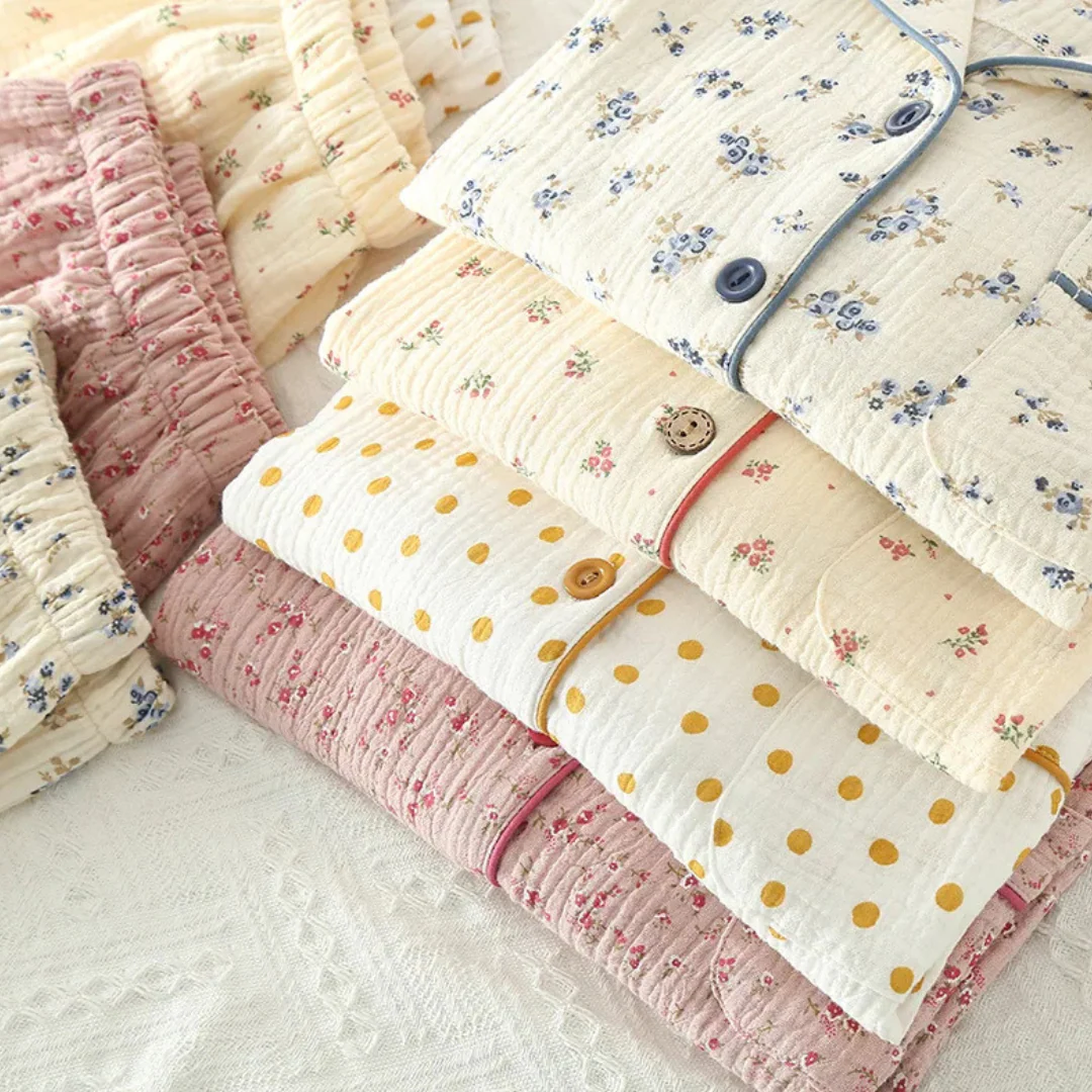 Flora - 100% Muslin Cotton Pajama (B1G1) - Image 10