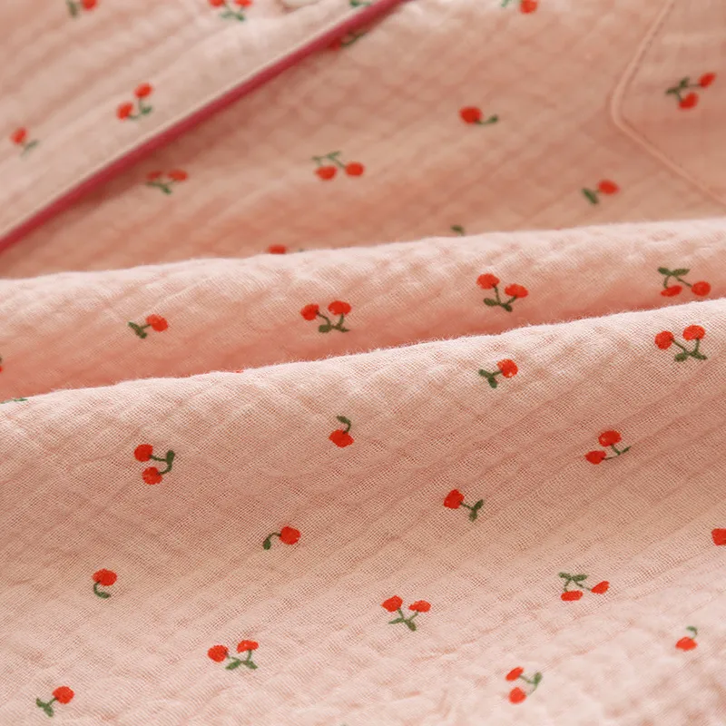 The Cherry - 100% Muslin Pajama Cotton - Image 4