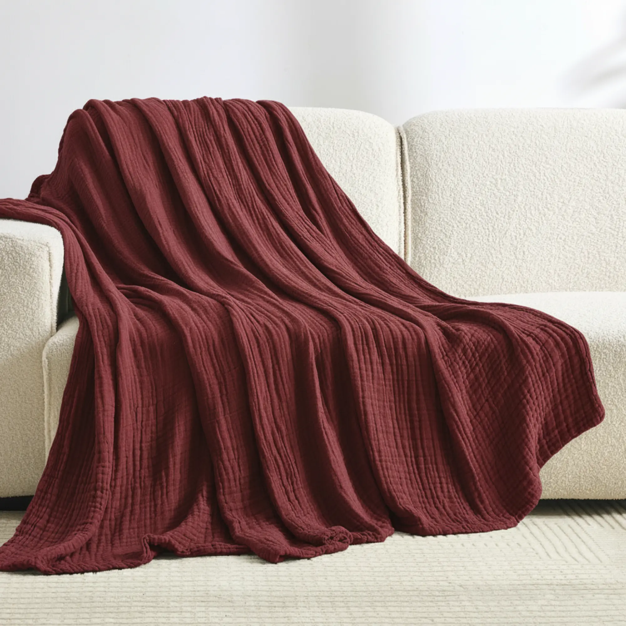 The Monogrammed Muslin Blanket - 100% Muslin Cotton (B1G1) - Image 31