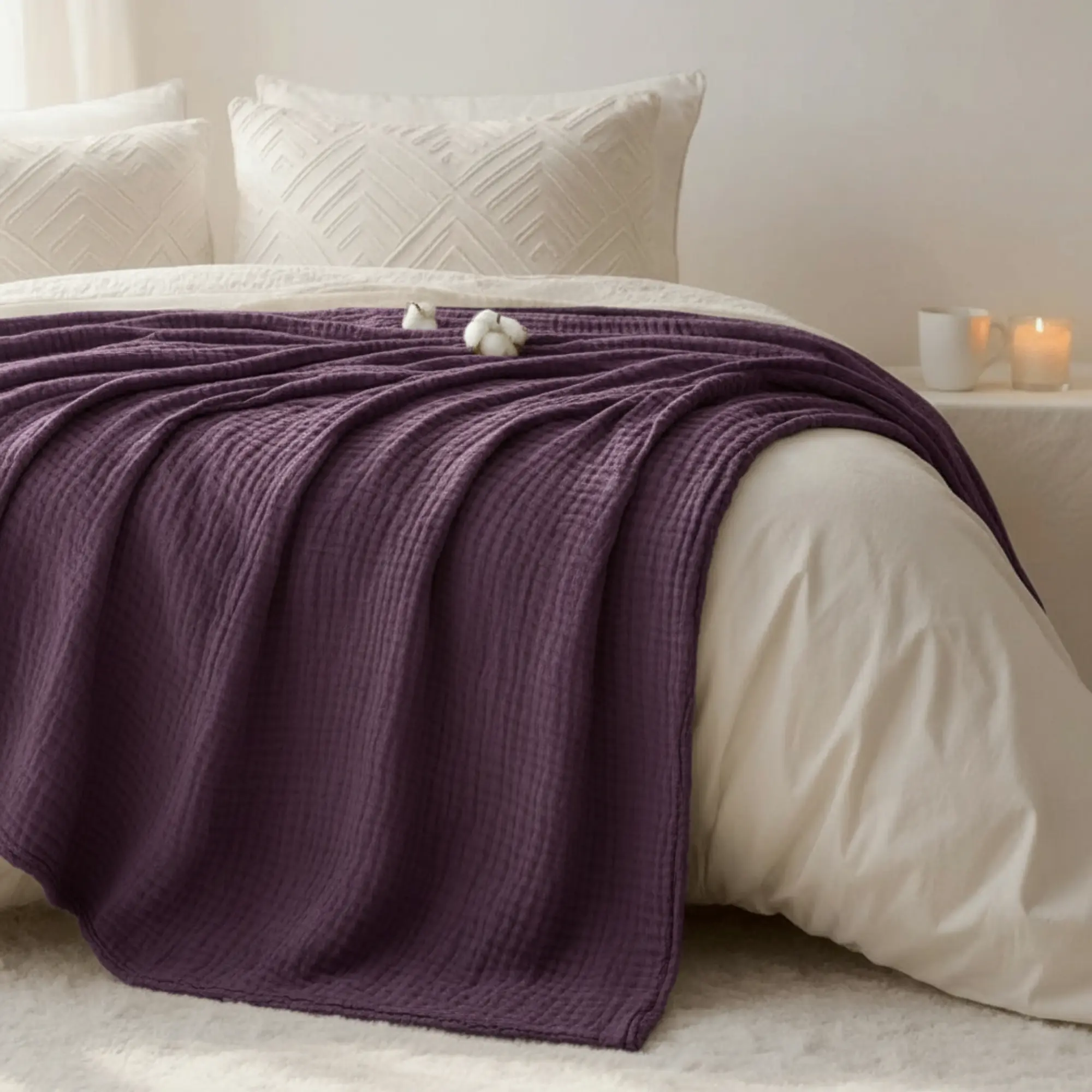 The Monogrammed Muslin Blanket - 100% Muslin Cotton (B1G1) - Image 36