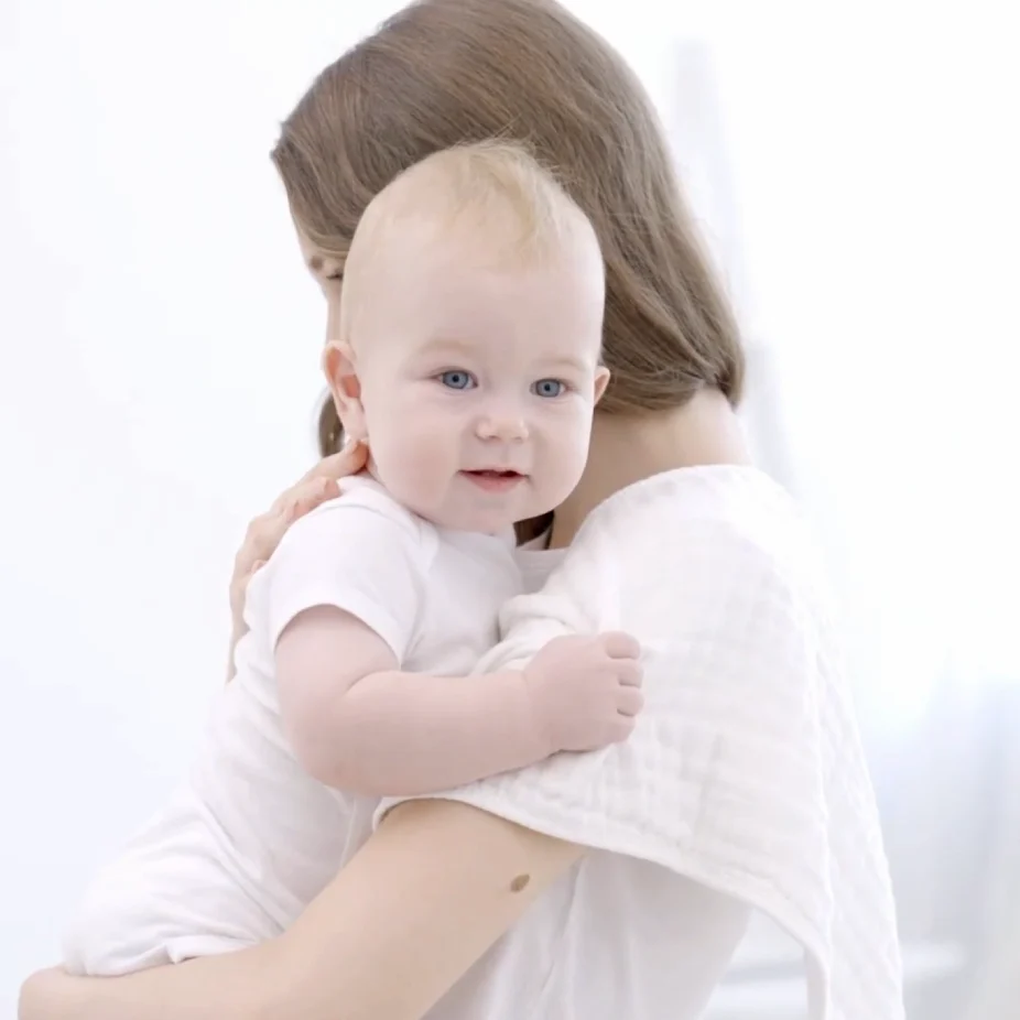 The Muslin Burp Cloths - 100% Muslin Cotton