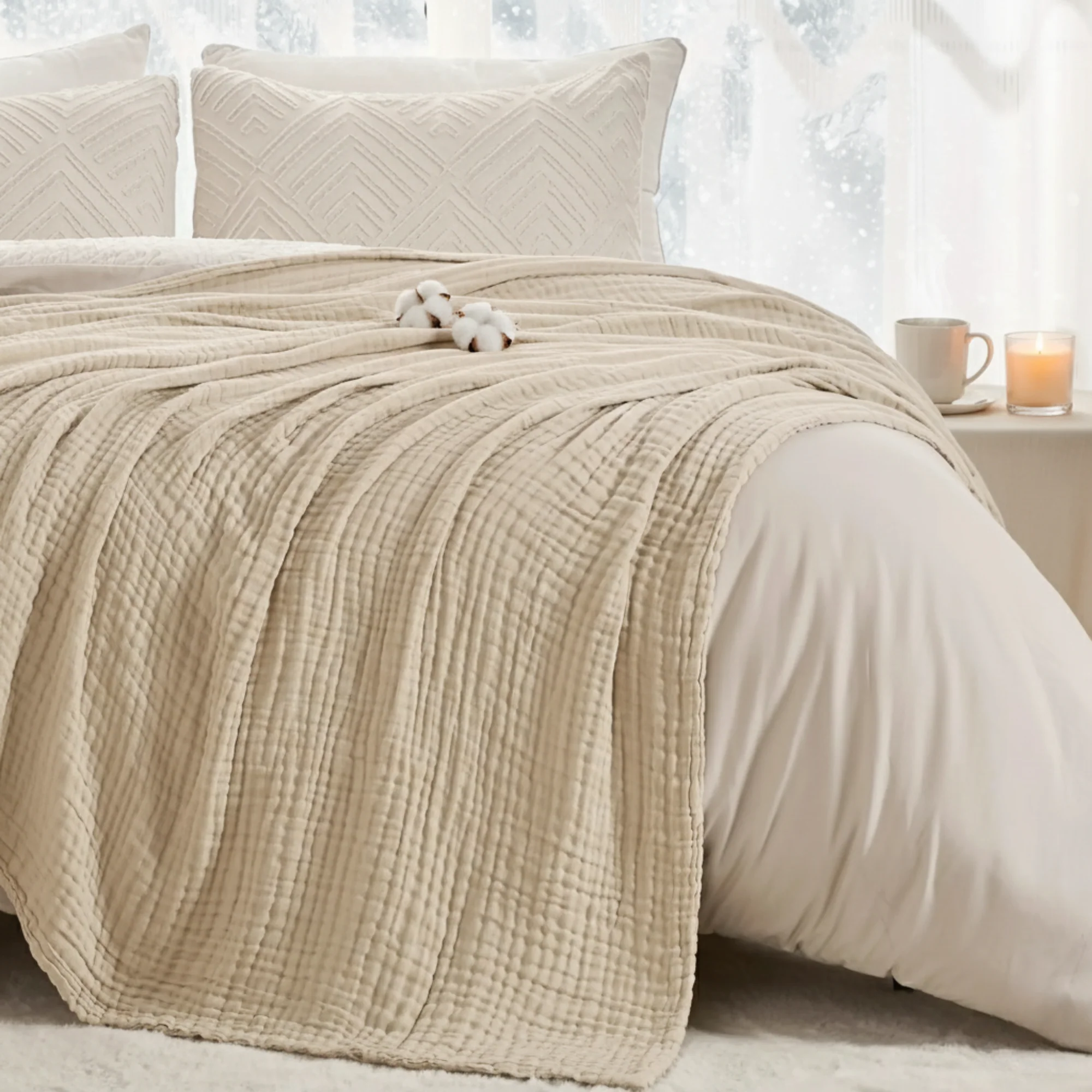 The New Winter Muslin Blanket - 100% Muslin Cotton (B1G1) - Image 5