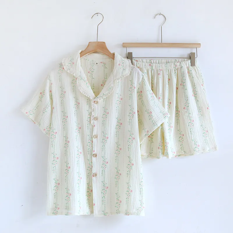 The Short Bloom - 100% Muslin Cotton Pajama - Image 11