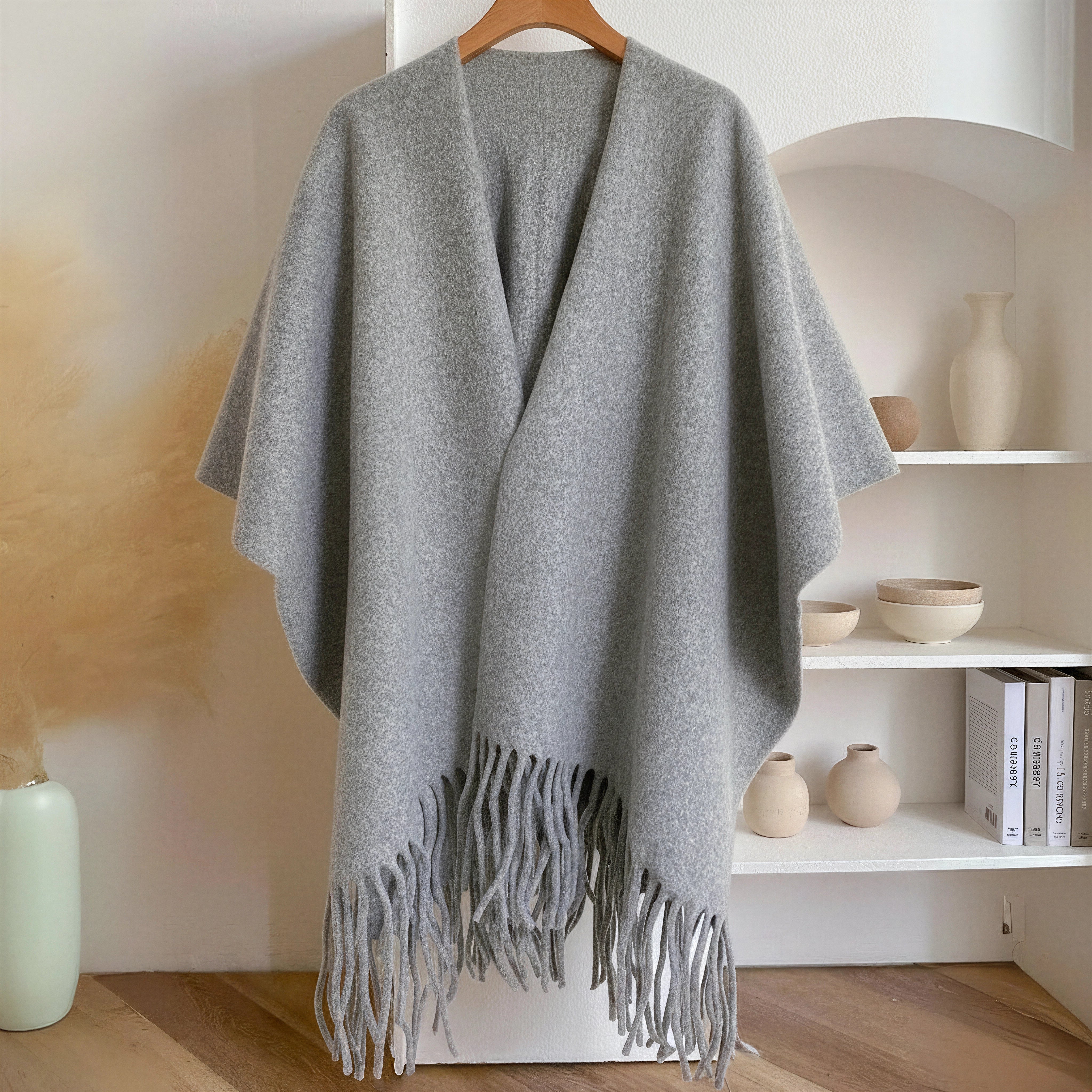 The Fleece Tassel Shawl (B1G1) - Image 5